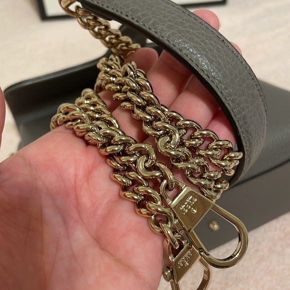 Gucci Interlocking Top Handle Bag in Grey - Picture 15 of 15